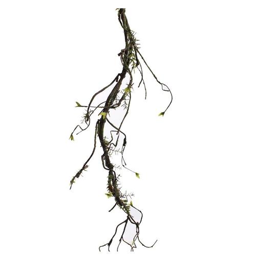 Kronkeltak flexibel garland 145cm - brown van het merk:, Huis en Inrichting, Woonaccessoires | Kunstplanten en Kunstbloemen, Nieuw