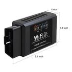 Universele ELM327 WiFi Interface Met Indicator, Auto diversen, Autogereedschap, Verzenden, Nieuw