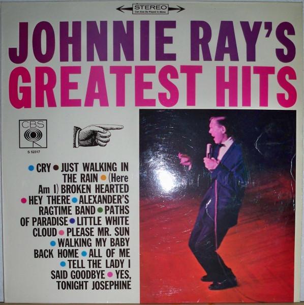 LP gebruikt - Johnnie Ray - Johnnie Rays Greatest Hits, Cd's en Dvd's, Vinyl | Pop, Zo goed als nieuw, Verzenden
