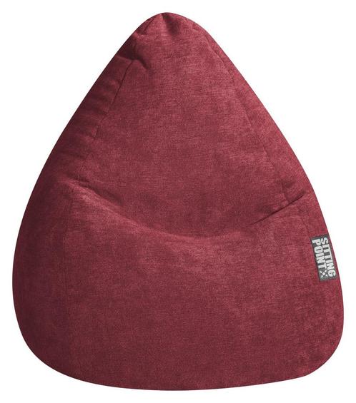 Zitzak BeanBag Alfa XL - Wijnrood, Huis en Inrichting, Zitzakken, Verzenden