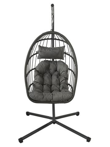 Inklapbare hangstoel egg chair - ruimtebesparend en compact beschikbaar voor biedingen