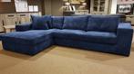 Loungebank Loenen - loungebanken - Blauw, Nieuw, Stof