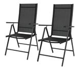 2dekans | Lifa Garden Set van 2 Aluminium Tuinstoelen –, Tuin en Terras, Tuinsets en Loungesets, Ophalen of Verzenden, Gebruikt