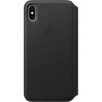 Apple Leren Folio Hoesje voor iPhone Xs Max - Zwart, Ophalen of Verzenden, Zo goed als nieuw