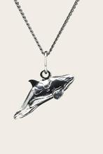 Tinnen Orka ketting hanger, Verzenden, Nieuw