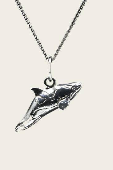 Tinnen Orka ketting hanger, Sieraden, Tassen en Uiterlijk, Kettinghangers, Nieuw, Verzenden