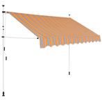 Luifel 300cm Geel/Blauw - Retourdeal - 40% Korting!, Nieuw, Ophalen of Verzenden, 250 cm tot 450 cm, Uitvalscherm