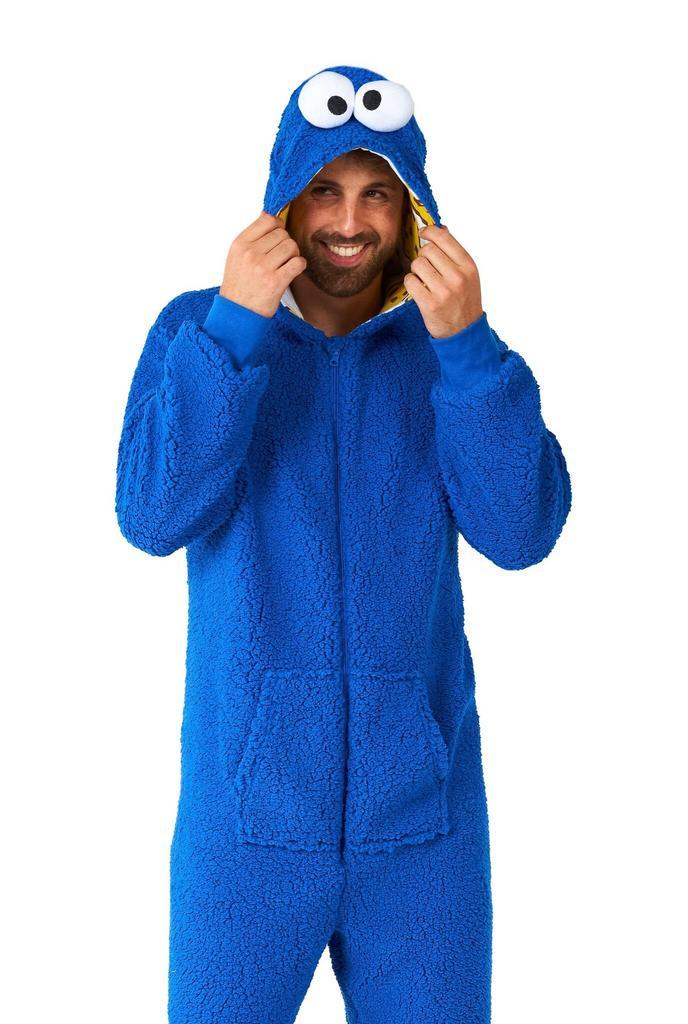 Koekiemonster Onesie OppoSuits, Kleding | Heren, Carnavalskleding en Feestkleding, Nieuw, Verzenden
