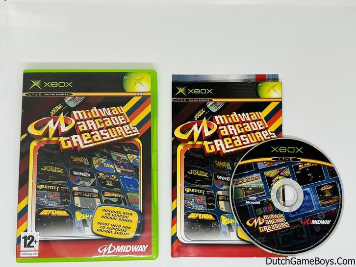 Xbox Classic - Midway Arcade Treasures, Spelcomputers en Games, Games | Xbox Original, Gebruikt, Verzenden