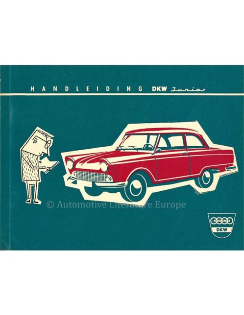 1960 DKW JUNIOR INSTRUCTIEBOEKJE NEDERLANDS, Auto diversen, Handleidingen en Instructieboekjes