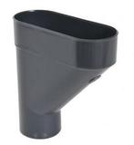 Nicoll PVC-Ti verzamelbak antraciet Ø80, Ophalen of Verzenden, Nieuw