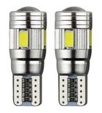 T10 autolamp W5W 2 stuks | 6-SMD LED daglichtwit 6000K + len, Nieuw, Verzenden