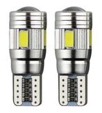 T10 autolamp W5W 2 stuks | 6-SMD LED daglichtwit 6000K + len, Verzenden, Nieuw