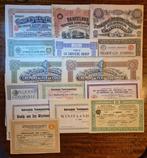 Wereld. Collection 15x Railroad and Railway history share, Nieuw