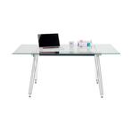*WOONWINKEL* Kare Design Officia Design Bureau Glas, Huis en Inrichting, Bureaus, Verzenden, Nieuw