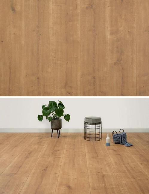 Floer Landhuis Laminaat Natuurlijke Eik FLR-1027 - Extra, Doe-het-zelf en Verbouw, Vloerdelen en Plavuizen, Laminaat, Nieuw, Verzenden
