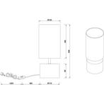 LED Tafellamp - Tafelverlichting - Trion Wooden - E14, Huis en Inrichting, Lampen | Tafellampen, Ophalen of Verzenden, Nieuw, Hout