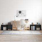 vidaXL TV Kasten - 4 stuks, Zwart Eiken, 37x35x37 cm,, Verzenden, Nieuw