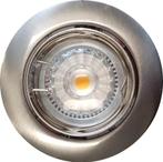 Inbouw Spotlamp Sanimex RVS Look 81x63 mm Inclusief Armatuur, Ophalen of Verzenden, Nieuw, Bad