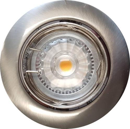 Inbouw Spotlamp Sanimex RVS Look 81x63 mm Inclusief Armatuur, Doe-het-zelf en Verbouw, Sanitair, Bad, Nieuw, Ophalen of Verzenden