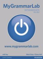 Mygrammarlab Intermediate 9781408299159, Verzenden, Zo goed als nieuw