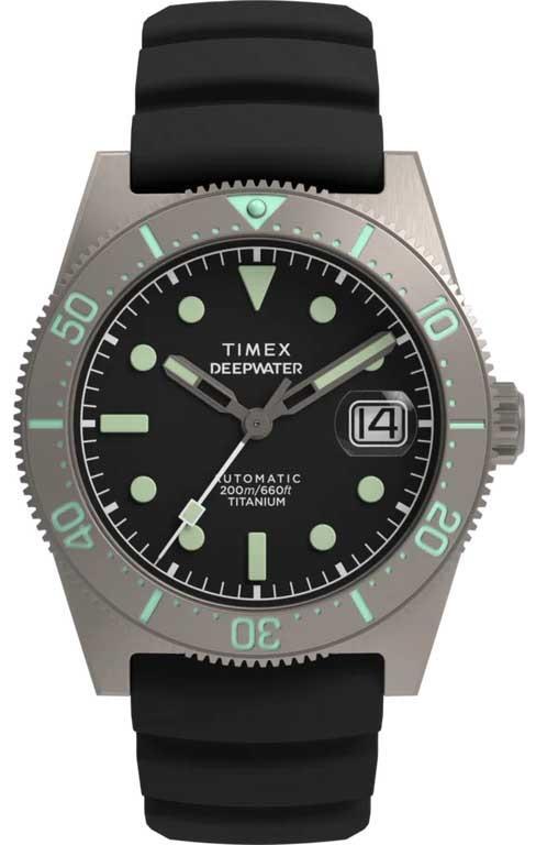 Timex TW2W73800 Deep Water Reef Titanium Automatic horloge, Sieraden, Tassen en Uiterlijk, Horloges | Heren, Polshorloge, Nieuw