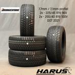 225/45/19 255/40/19 Bridgestone winterbanden 7,7/7,1mm 4X, Auto-onderdelen, Banden en Velgen, 19 inch, Gebruikt, 255 mm, Band(en)