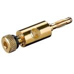 Banaan connector voor luidsprekerkabel tot 5,5 mm, Nieuw, Ophalen of Verzenden