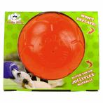 Jolly Pets Soccer Ball Oranje ø 20 cm, Dieren en Toebehoren, Nieuw, Verzenden