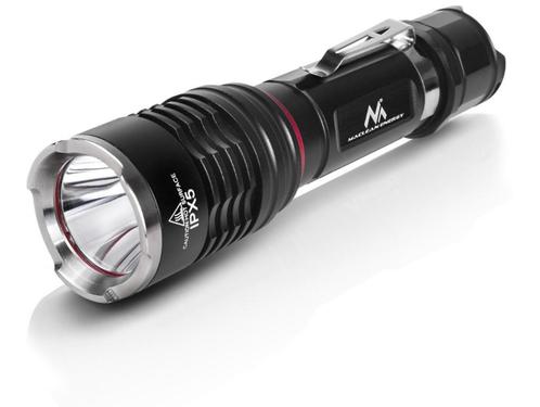 LED zaklamp - 900 lumen - USB oplaadbaar met fietshouder, Caravans en Kamperen, Zaklampen, Ophalen of Verzenden