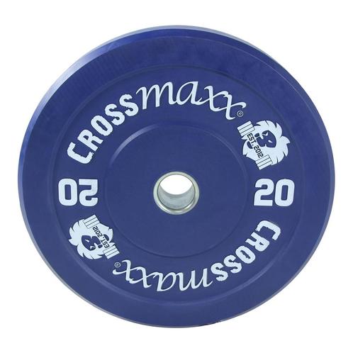 Crossmaxx® bumper plate 50mm - 20 kg, Sport en Fitness, Fitnessmaterialen, Nieuw, Verzenden