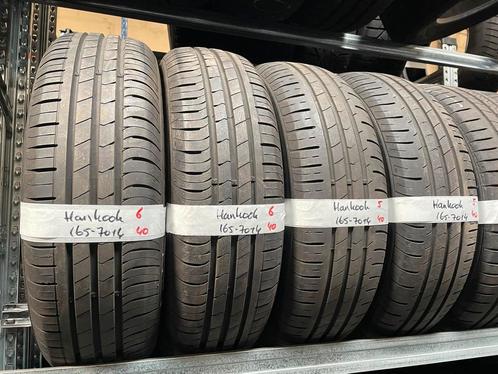 165-70-14 Hankook Zomerbanden 6mm Incl Montage 165 70 14, Auto-onderdelen, Banden en Velgen, 14 inch, Zomerbanden, 165 mm, Personenwagen