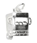 Zilveren Vrachtwagen cabine ketting hanger, Verzenden, Nieuw