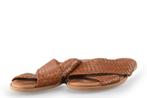 Manfield Slippers in maat 40 Cognac | 10% extra korting, Slippers, Overige kleuren, Verzenden, Zo goed als nieuw