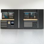 Datona Werkplaatsinrichting PREMIUM met eiken werkblad - 422, Doe-het-zelf en Verbouw, Werkbanken, Ophalen of Verzenden, Nieuw