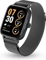 AyeWay Smartwatch met touchreen Stalen Band zwart -, Sieraden, Tassen en Uiterlijk, Smartwatches, Ophalen of Verzenden, Nieuw