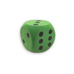 Twisk grote foam dobbelsteen groen  van €5,99 voor €4,79, Hobby en Vrije tijd, Gezelschapsspellen | Overige, Ophalen of Verzenden