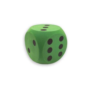Grote soft foam dobbelsteen groen 1 van €5,99 voor €4,19 beschikbaar voor biedingen