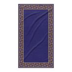 Strandlaken Blue Beach 100x180 cm, Verzenden, Nieuw, Blauw