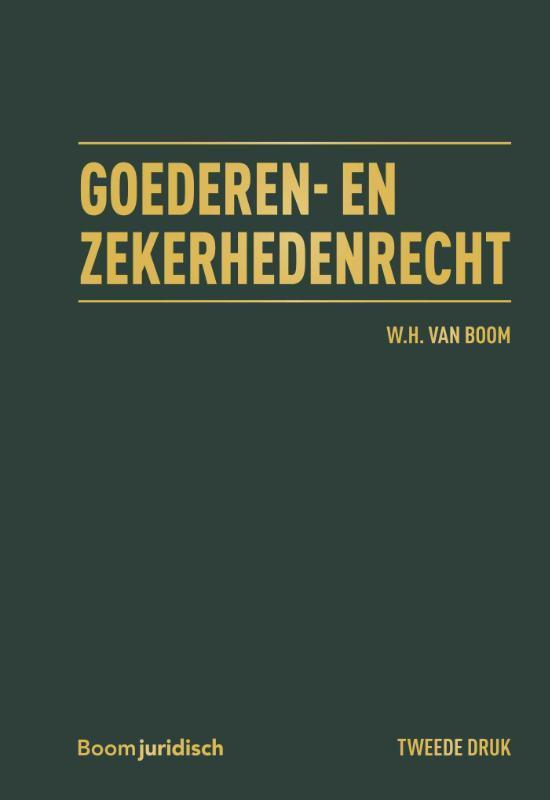 Goederen  amp zekerhedenrecht 9789462127746, Boeken, Studieboeken en Cursussen, Zo goed als nieuw, Verzenden