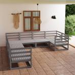 vidaXL 8-delige Loungeset massief grenenhout, Verzenden, Nieuw, Loungeset
