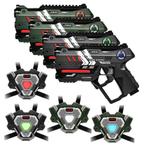 Light Battle Connect Lasergame set Metallic Groen/Grijs - 4, Ophalen of Verzenden, Nieuw