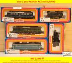Marklin modeltreinen, locomotieven, wagons, rails, 2dehands, Gebruikt, Wisselstroom, Märklin