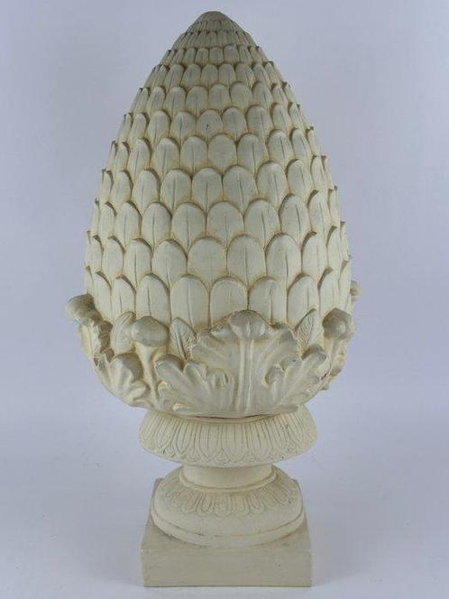 Decoratief ornament - Een grote terracottakardoes - Italië, Antiek en Kunst, Curiosa en Brocante