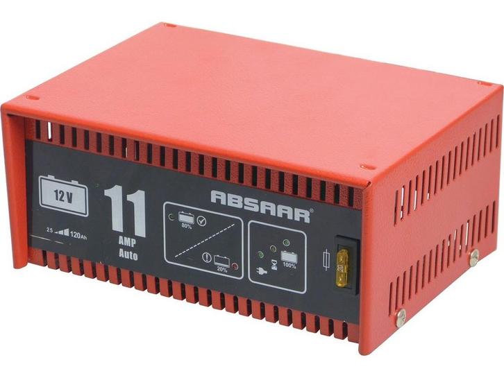 Absaar - Professionele vol-automatische acculader 12V - 11A, Huis en Inrichting, Woonaccessoires | Overige, Zo goed als nieuw