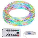 vidaXL Lichtslinger met 150 LEDs 15 m meerkleurig, Diversen, Kerst, Verzenden, Nieuw