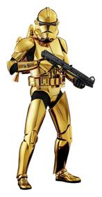 Star Wars Action Figure 1/6 Clone Trooper (Gold Chrome Ve..., Ophalen of Verzenden, Nieuw