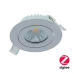 LED Slimme Dimbare inbouw spot 5W | Ø70mm | Wit | RGB+CCT, Nieuw, Ophalen of Verzenden, Led