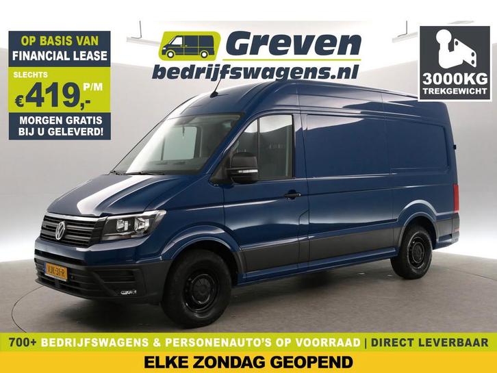 Volkswagen Crafter 35 2.0 TDI L3H3 141PK 4Motion Trekhaak, Auto's, Bestelauto's, Te koop, Handgeschakeld, Financial lease, Diesel