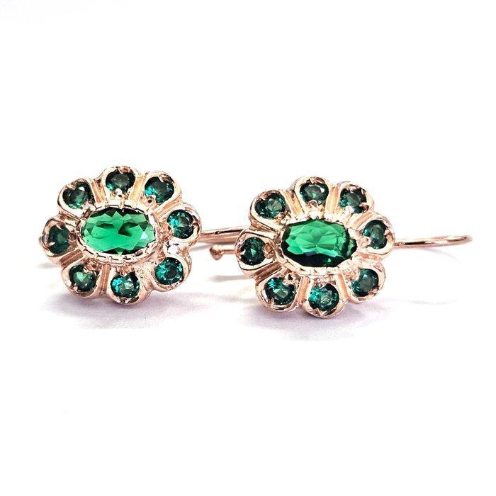 Zonder Minimumprijs - Oorbellen - 9 kt. Roségoud, Zilver, Sieraden, Tassen en Uiterlijk, Oorbellen